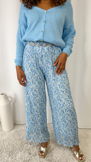 Pantalon Nina (bleu) 🇮🇹