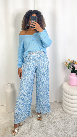 Pantalon Nina (bleu) 🇮🇹