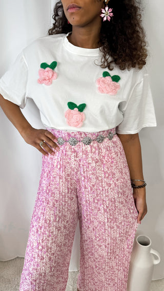 Top Rosa (blanc)