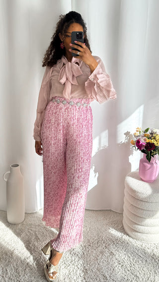 Blouse Maya (rose poudré) 🇮🇹