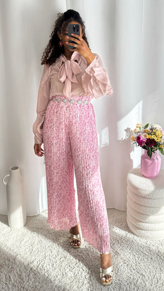 Blouse Maya (rose poudré) 🇮🇹