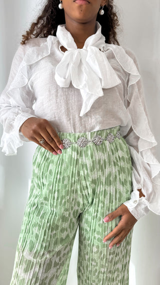 Blouse Maya (blanche) 🇮🇹