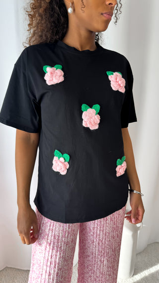 Top Rosa (noir)
