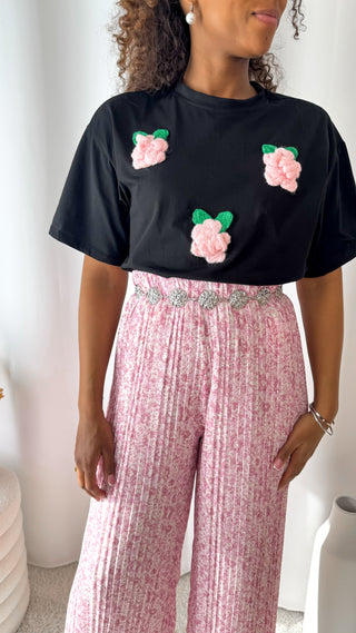 Top Rosa (noir)