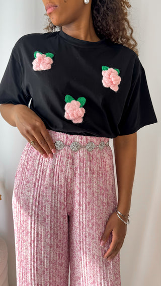 Top Rosa (noir)