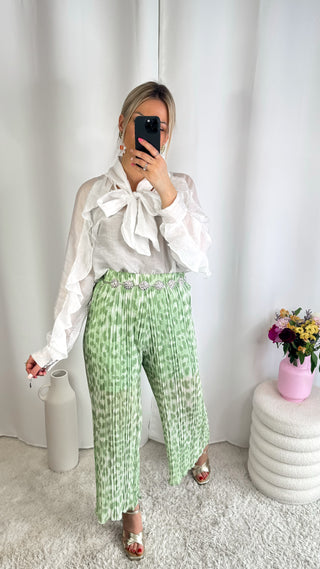 Blouse Maya (blanche) 🇮🇹