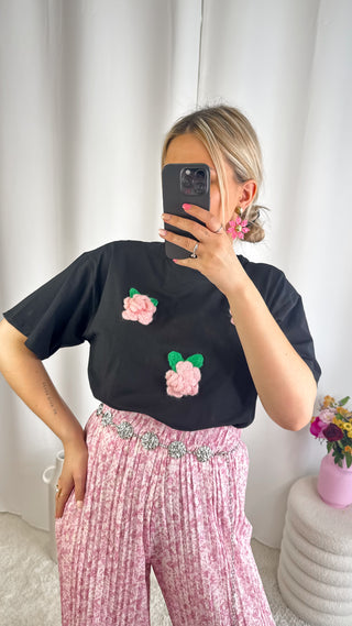 Top Rosa (noir)