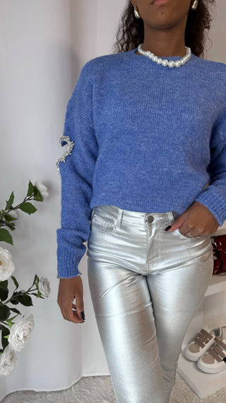 Pantalon Argenté