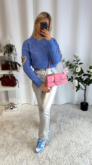 Pantalon Argenté