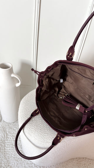 Sac KINGSLEY (bordeaux)