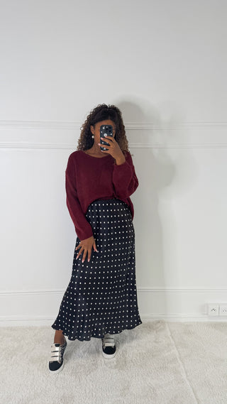 Pull Ambre (bordeaux) 🇮🇹