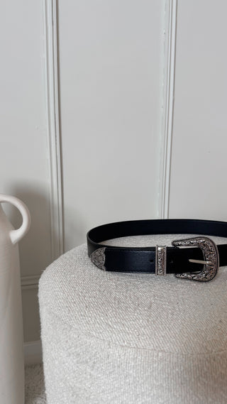 Ceinture TEXAS (noire) précommande expédiée le 12/09
