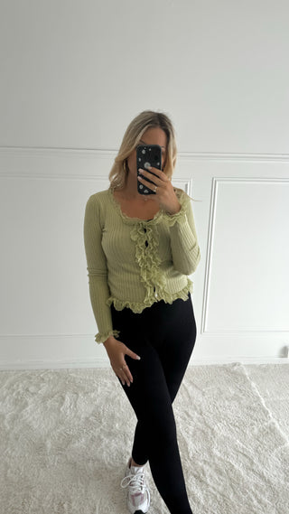 Top Flora (vert olive)