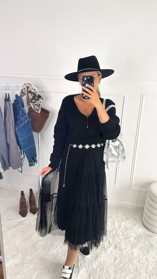 Pull Ambre (noir) 🇮🇹