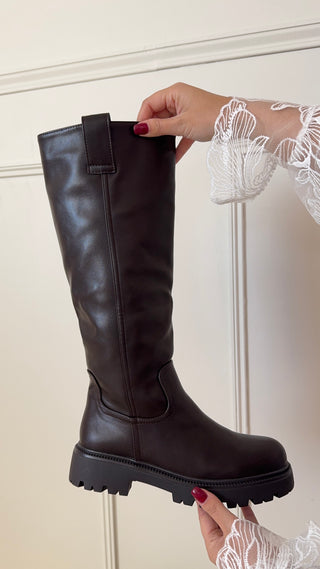 Bottes La Citadine Marron