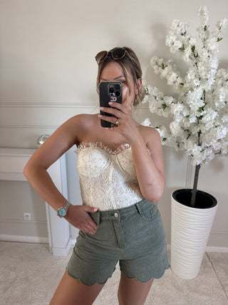 Bustier Paula (beige)
