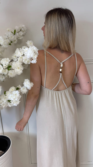 Robe Nina (beige) 🇮🇹