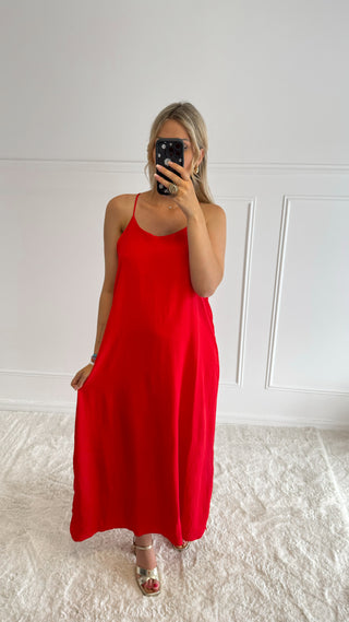 Robe Nelly (rouge) 🇮🇹