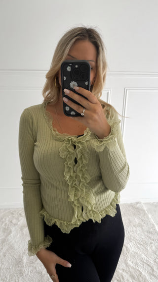 Top Flora (vert olive)