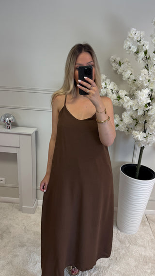 Robe Nina (marron)🇮🇹