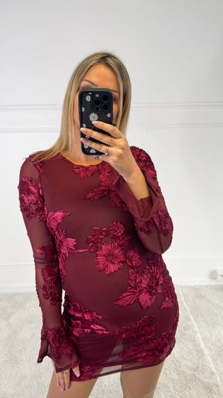 Robe Lola (bordeaux)