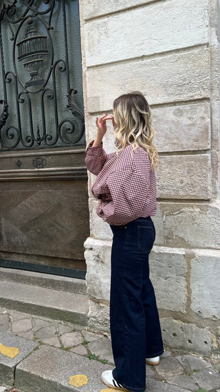 Veste COLETTE (bordeaux)