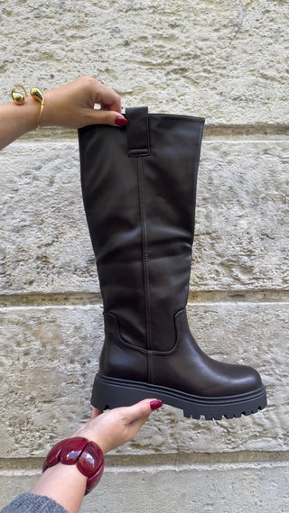Bottes La Citadine Marron