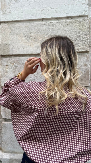 Veste COLETTE (bordeaux)