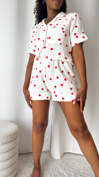 Pyjama cœur