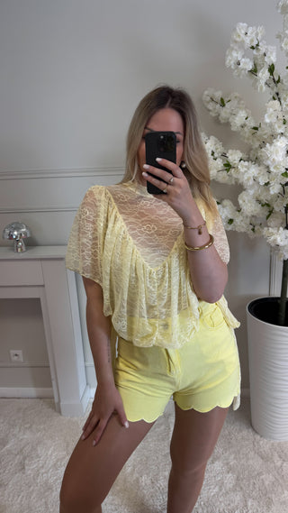 Short Lolita (jaune)