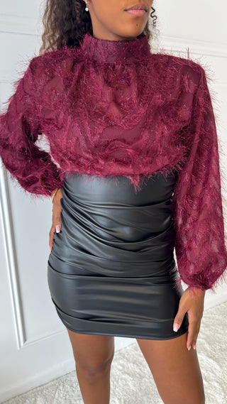 Robe Black Swan (bordeaux)🇮🇹