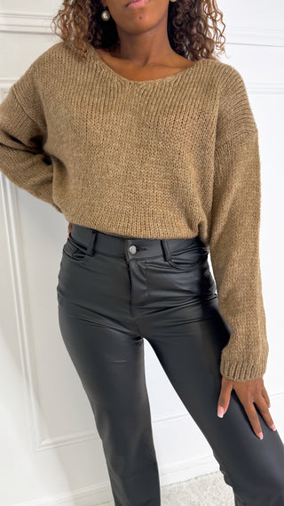 Pull Ambre (camel) 🇮🇹