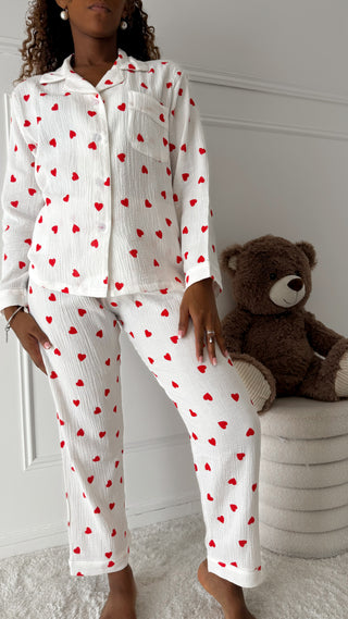 Pyjama coeur (pantalon)