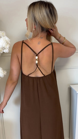 Robe Nina (marron)🇮🇹