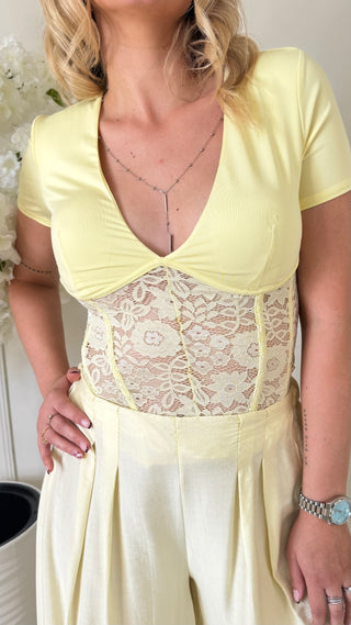Corset Milo (jaune)