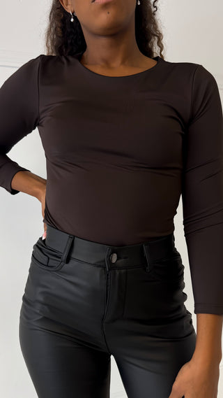 Body Toronto (marron chocolat) 🇮🇹