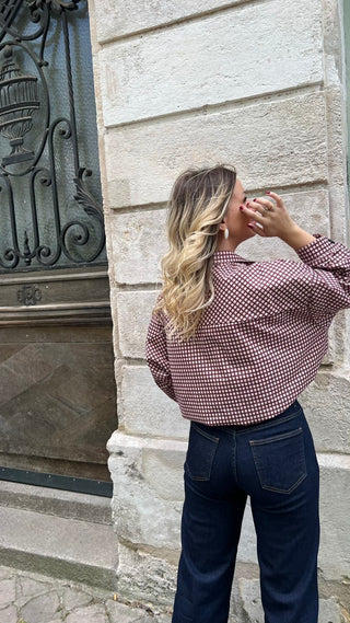 Veste COLETTE (bordeaux)