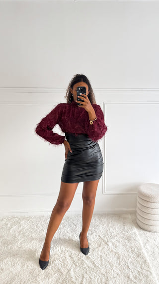 Robe Black Swan (bordeaux)🇮🇹