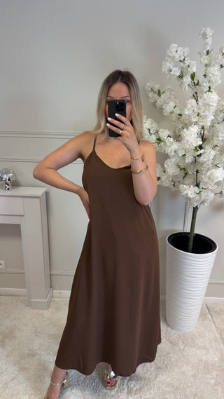 Robe Nina (marron)🇮🇹