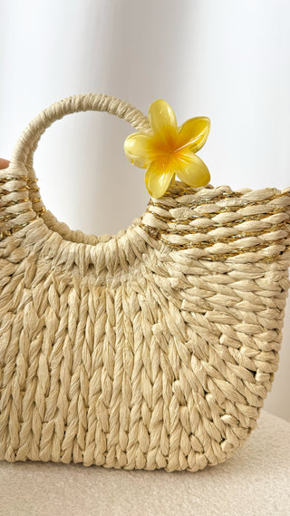 Pince fleurs (jaune)