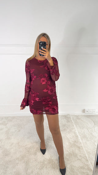 Robe Lola (bordeaux)