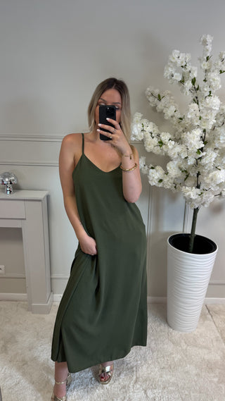 Robe Nina (kaki)🇮🇹