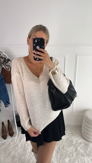 Pull Ambre (écru) 🇮🇹