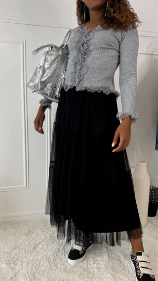 Top Flora (gris)