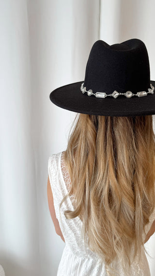 Chapeau Charm (noir)