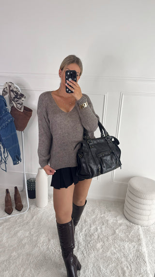 Pull Ambre (taupe) 🇮🇹