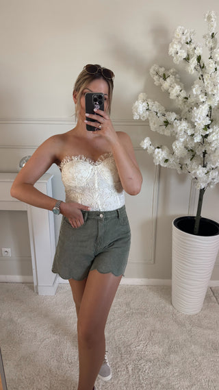 Bustier Paula (beige)