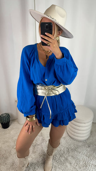Ensemble Roméo (bleu roi) 🇮🇹