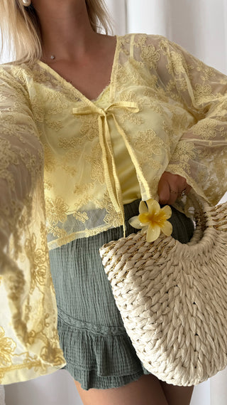 Chemise Ylio (jaune)