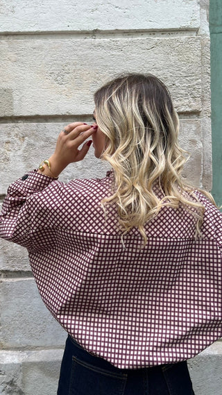 Veste COLETTE (bordeaux)